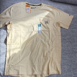 Carhartt Light Yellow Short Sleeve Tee